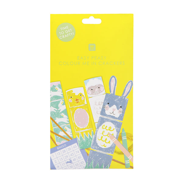 Spring Bunny DIY Easter Crackers - 8 Pack