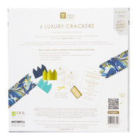 Marble Luxury Christmas Crackers - 6 Pack