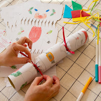Craft With Santa Make Your Own Christmas Crackers & Place Cards - 8 Pack