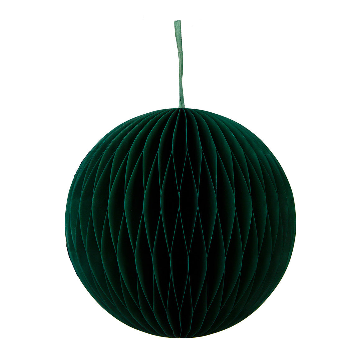 Green Card Honeycomb Ball Decoration - Large