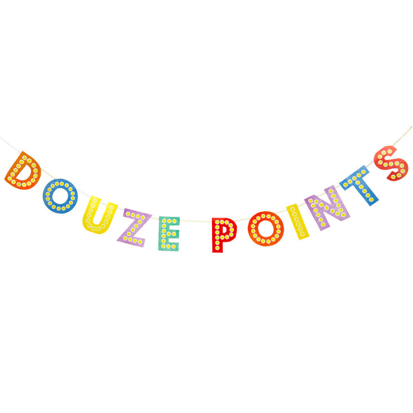 Song Contest 'Douze Points' Garland