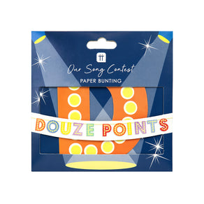 Song Contest 'Douze Points' Garland