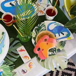 Tropical Fiesta Palm Leaf Paper Plates