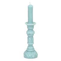Midnight Forest Light Blue Candlestick Shaped Candle