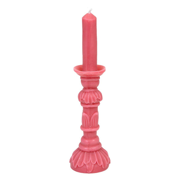 Midnight Forest Pink Candlestick Shaped Candle
