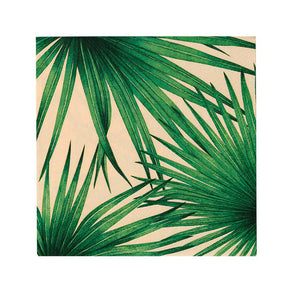 Tropical Palm Pink Palm Paper Napkins - 20 Pack