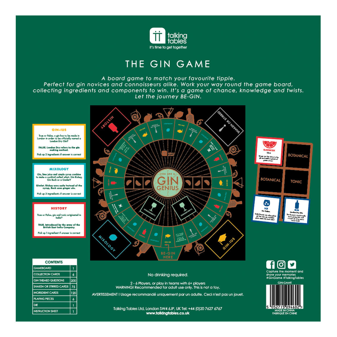 The Gin Board Game