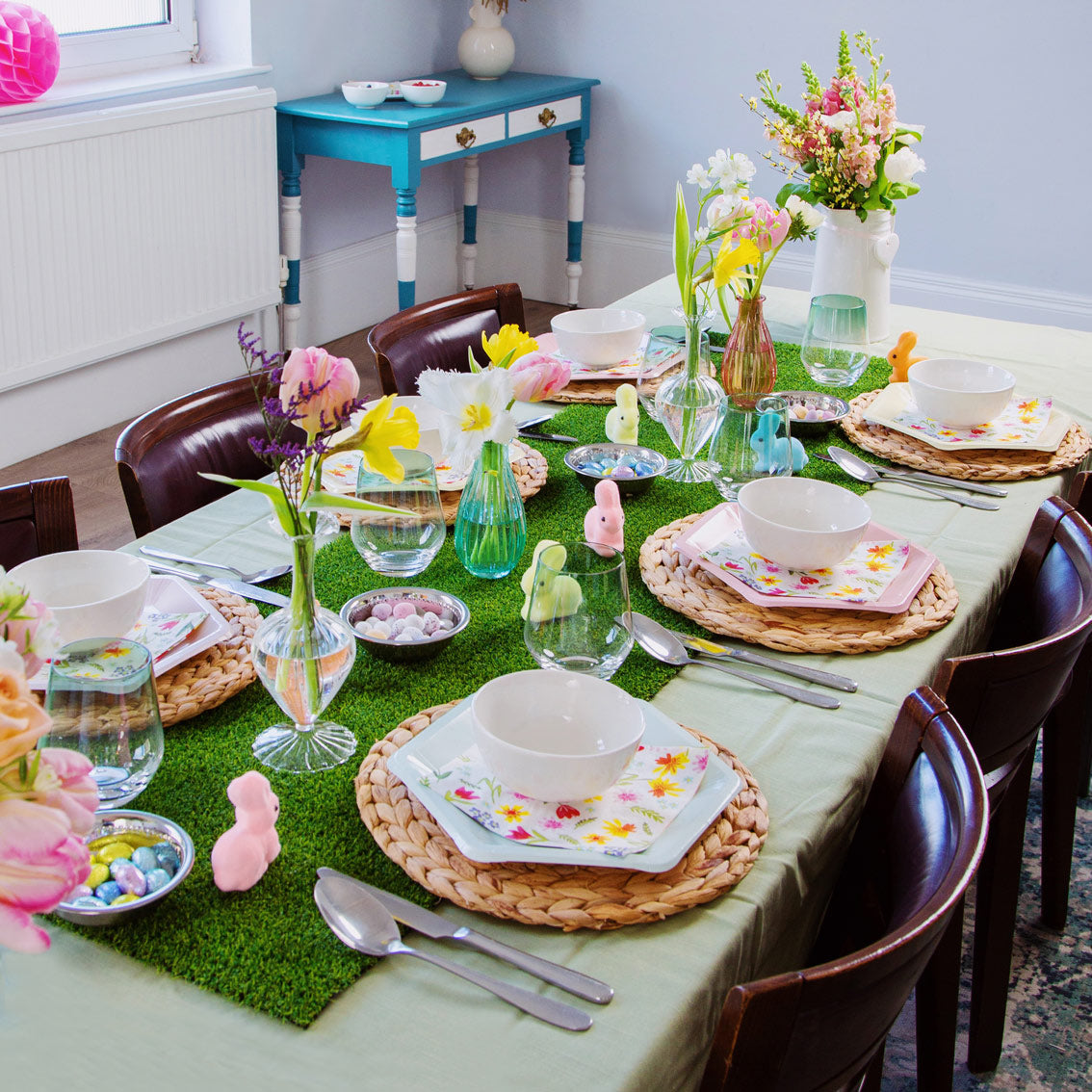 Mix & Match Grass Table Runner