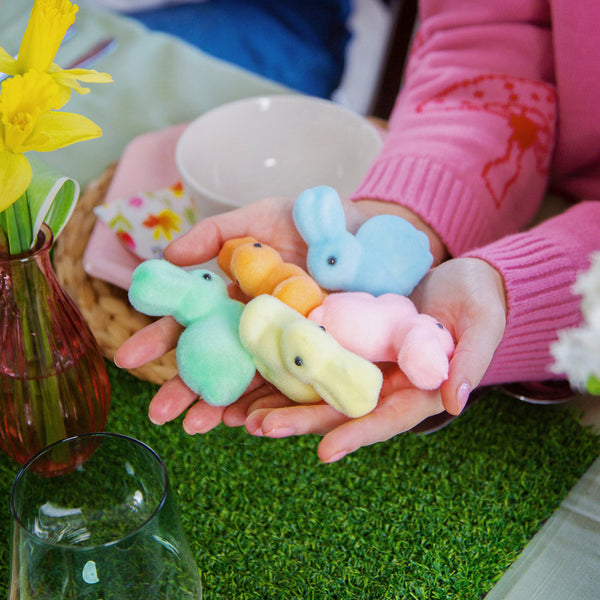 Truly Bunny Pastel Table Decorations - 5 Pack
