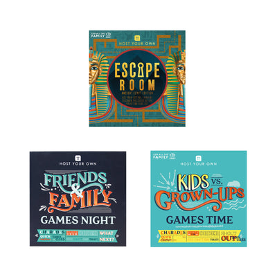 Host Your Own Family Friendly Games Starter Set - 6 Games
