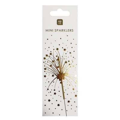 Luxe Gold Mini Sparklers - 20 Pack