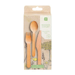 Natural Meadow Wooden Cutlery - 24 Sets