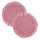 Pink Raffia Placemat - 2 Pack | Summer Tableware |