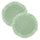 Meadow Sage Raffia Placemat - 2 Pack