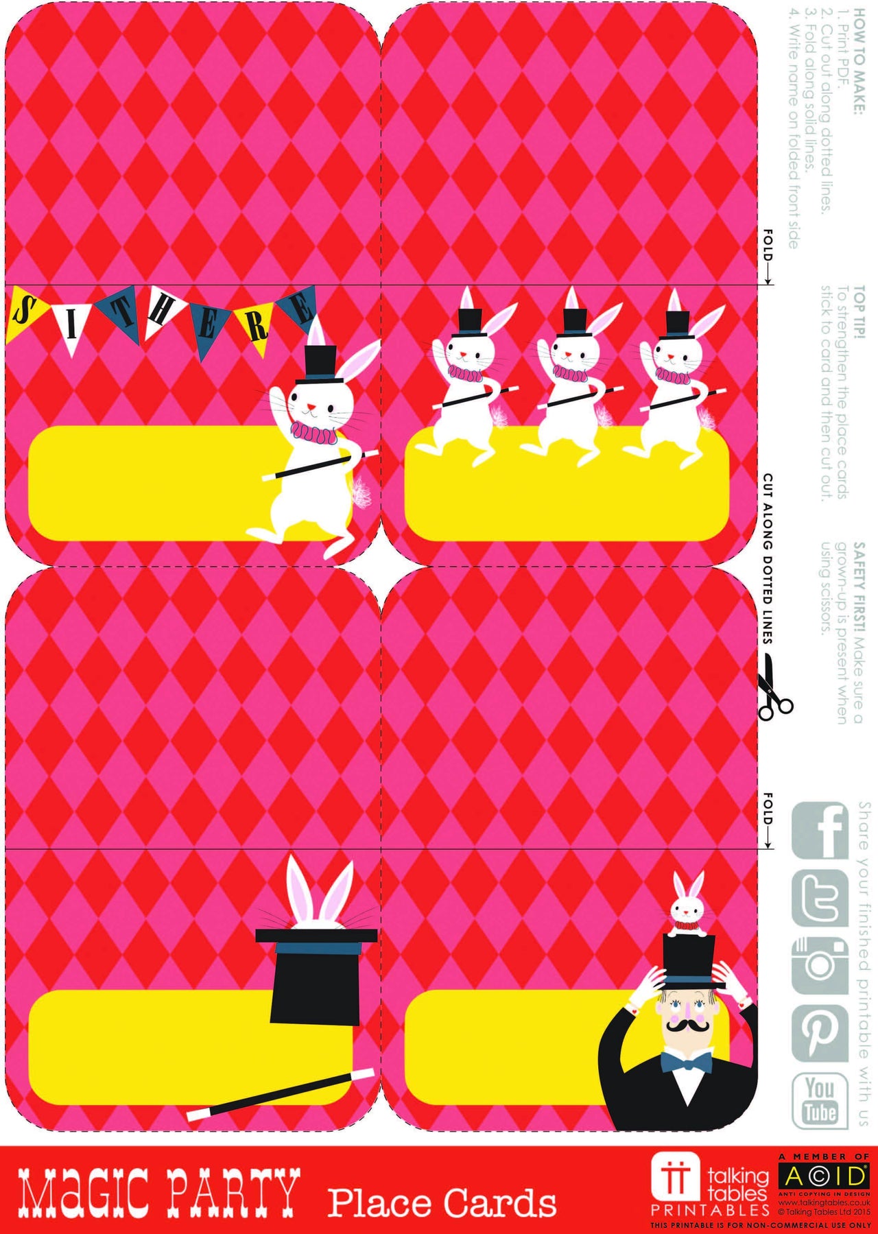 Printable - Magic Party