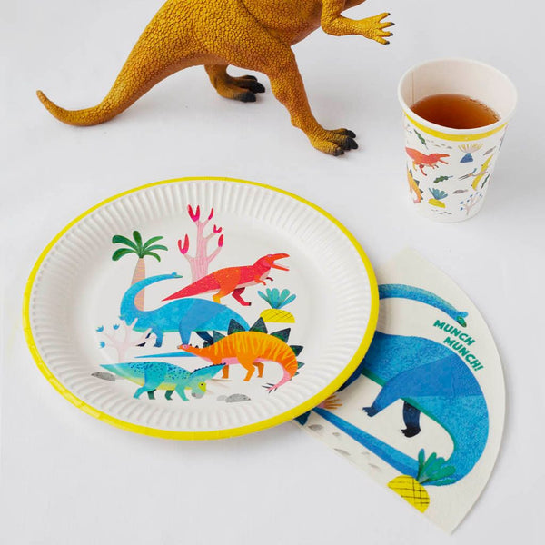 Party Dinosaur Cups - 8 Pack