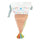 Pastel Cotton Fabric Cotton Bunting, 3m