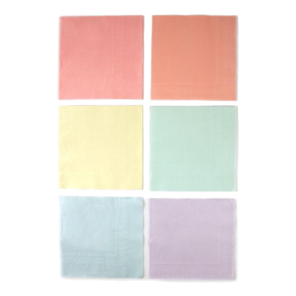 We Heart Pastels Pastel Napkins - 20 Pack