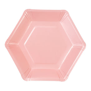 We ♥ Pastels Hexagonal Plates