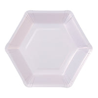 We ♥ Pastels Hexagonal Plates