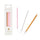 Gold, White & Pink Birthday Candles - 16 Pack | Cake Candles |