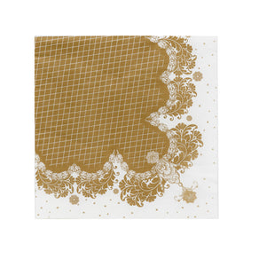 Party Porcelain Gold Napkin