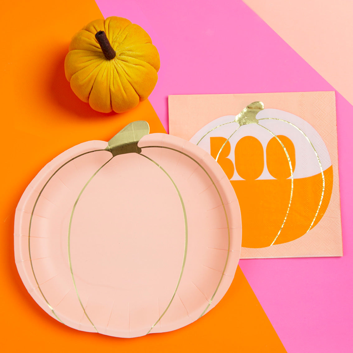 Halloween Pumpkin Paper Napkins - 20 Pack