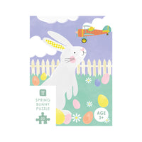 Spring Bunny Easter Jigsaw Puzzle - 50 Pieces