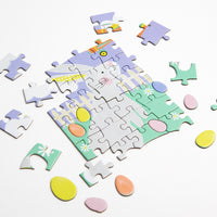 Spring Bunny Easter Jigsaw Puzzle - 50 Pieces