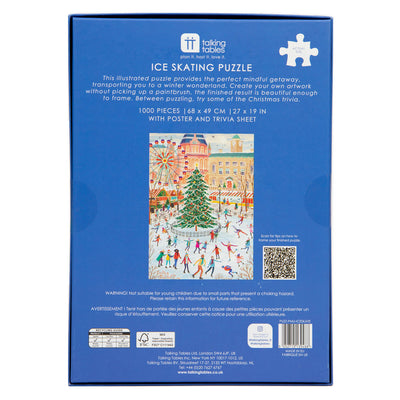 Pick Me Up Ice Skating Christmas Jigsaw Puzzle - 1000 Pieces
