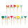 Rainbow 'Happy Birthday' Letter Candles | Cake Candles |