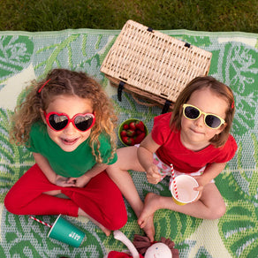 Tropical Leaf Outdoor Rug