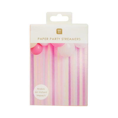 Rose Party Streamers