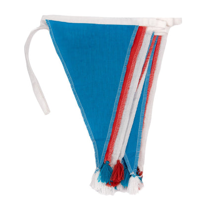 Image - Right Royal Spectacle Red, White and Blue Fabric Bunting, 3m
