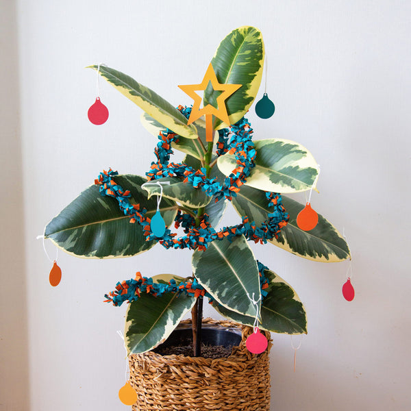 Craft With Santa Pot Plant Christmas Decorations