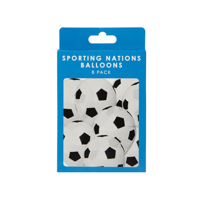 Sporting Nations Balloons - 8 Pack