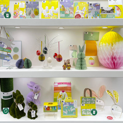 Pastel Bunny Table Decorations - 5 Pack | Easter Decor |