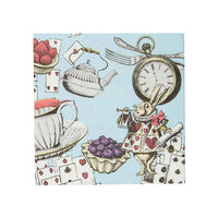 Truly Alice Blue Cocktail Paper Napkins - 20 Pack