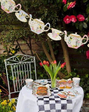 Alice in Wonderland Teapot Bunting