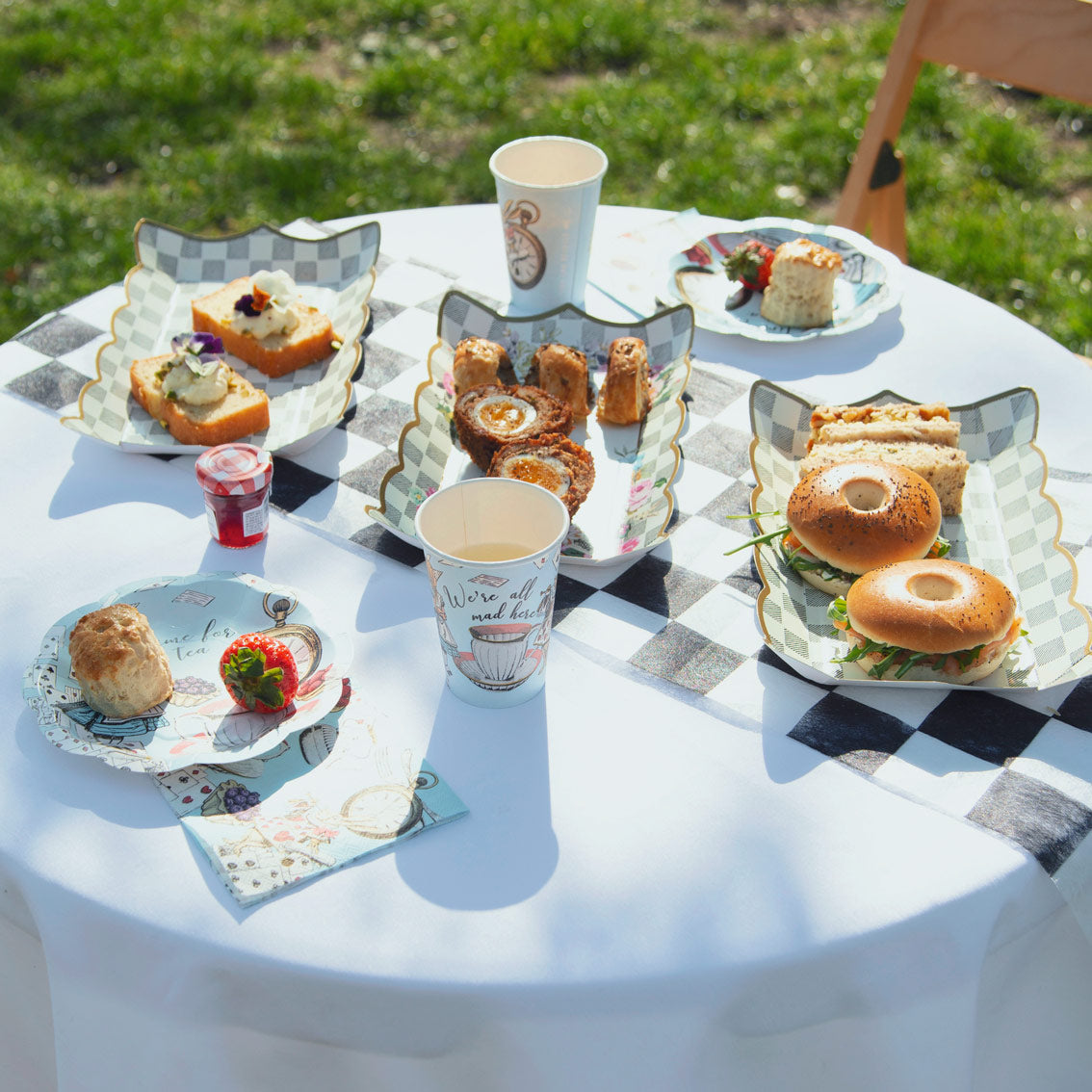 Alice in Wonderland Food Platter