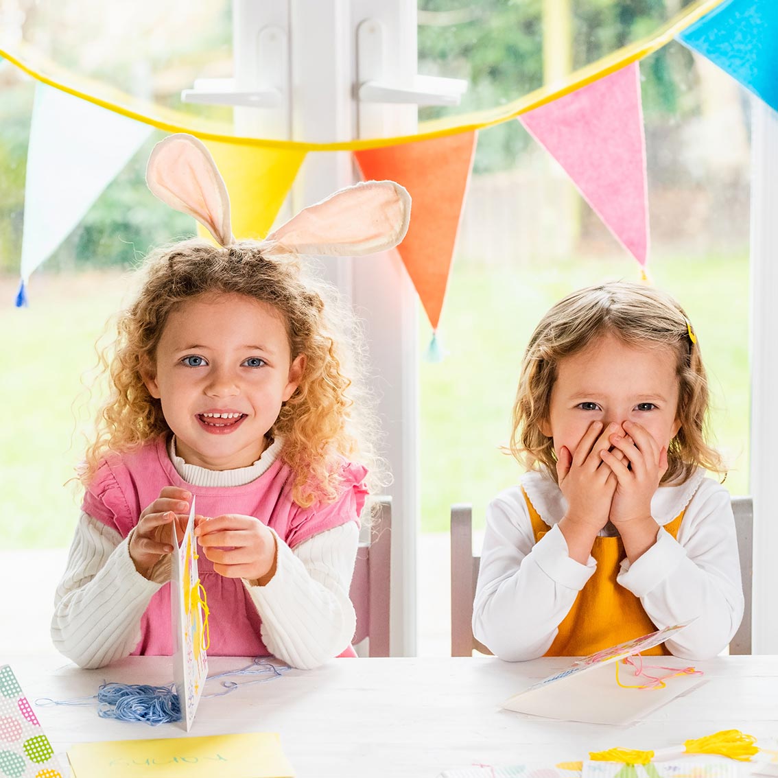 MultiColoured Rainbow Cotton Bunting - 3m