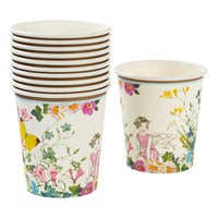 Truly Fairy Paper Cups with Butterfly Detail - 12 Pack