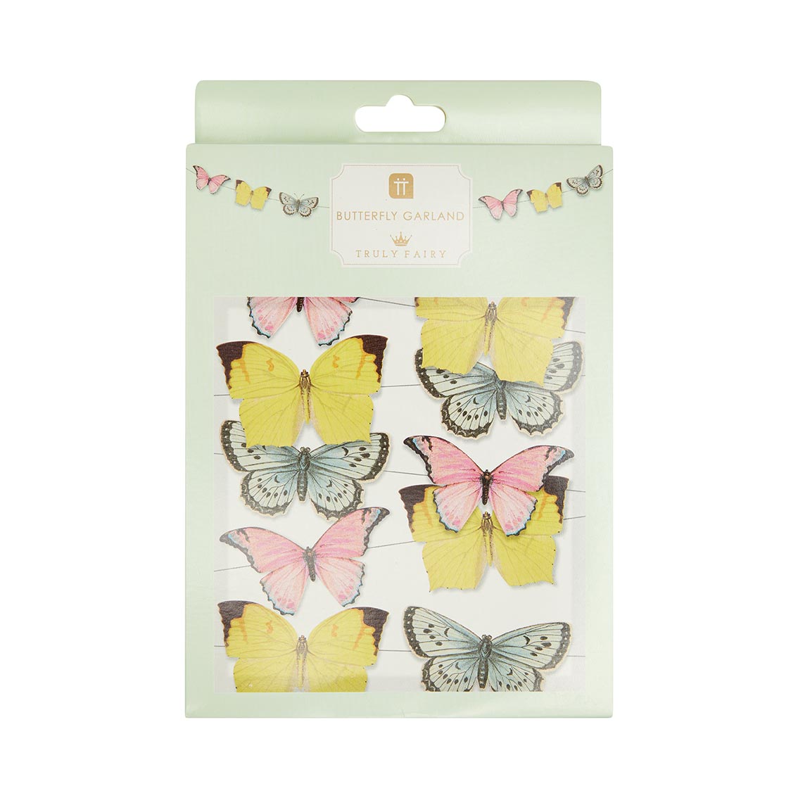 Truly Fairy Mini Paper Butterfly Bunting