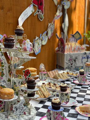 Alice in Wonderland Teapot Cake Stands